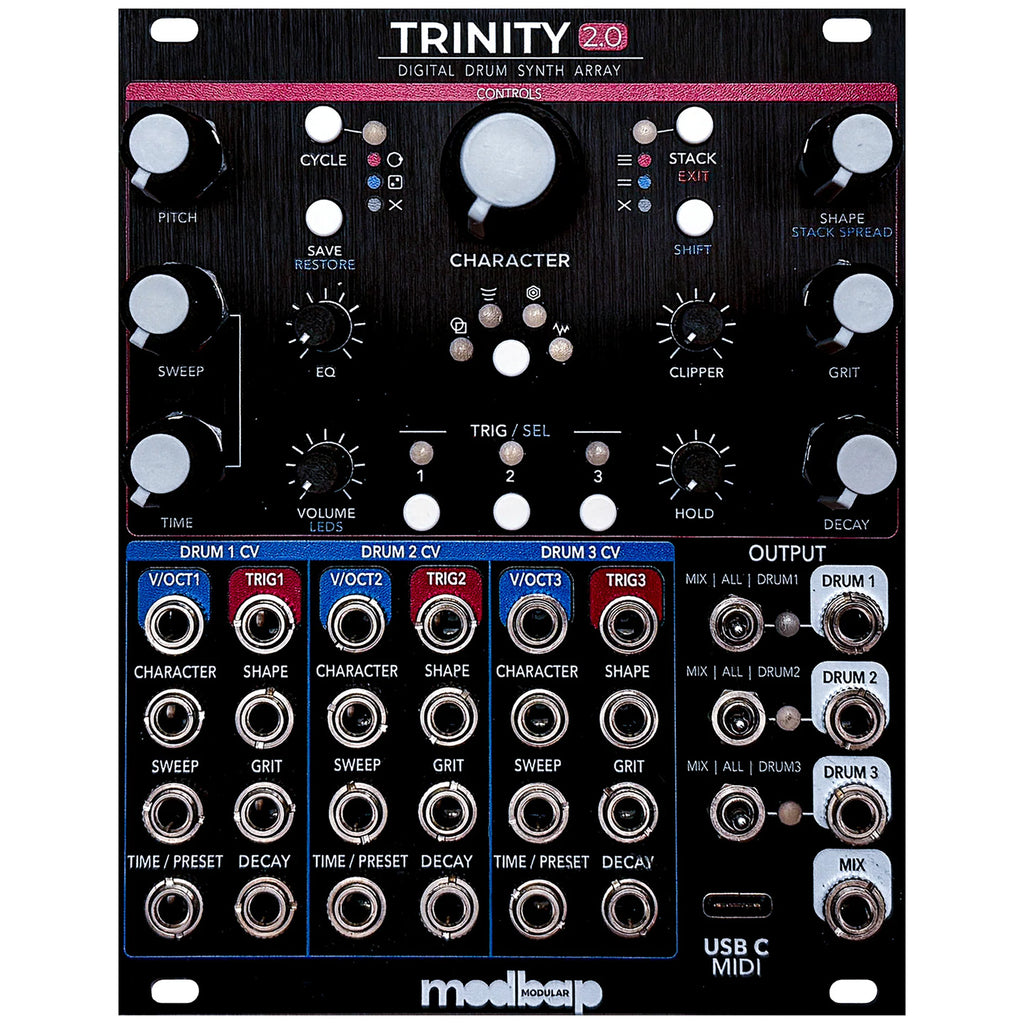 Modbap Modular Trinity 2.0 Digital Drum Synth Module