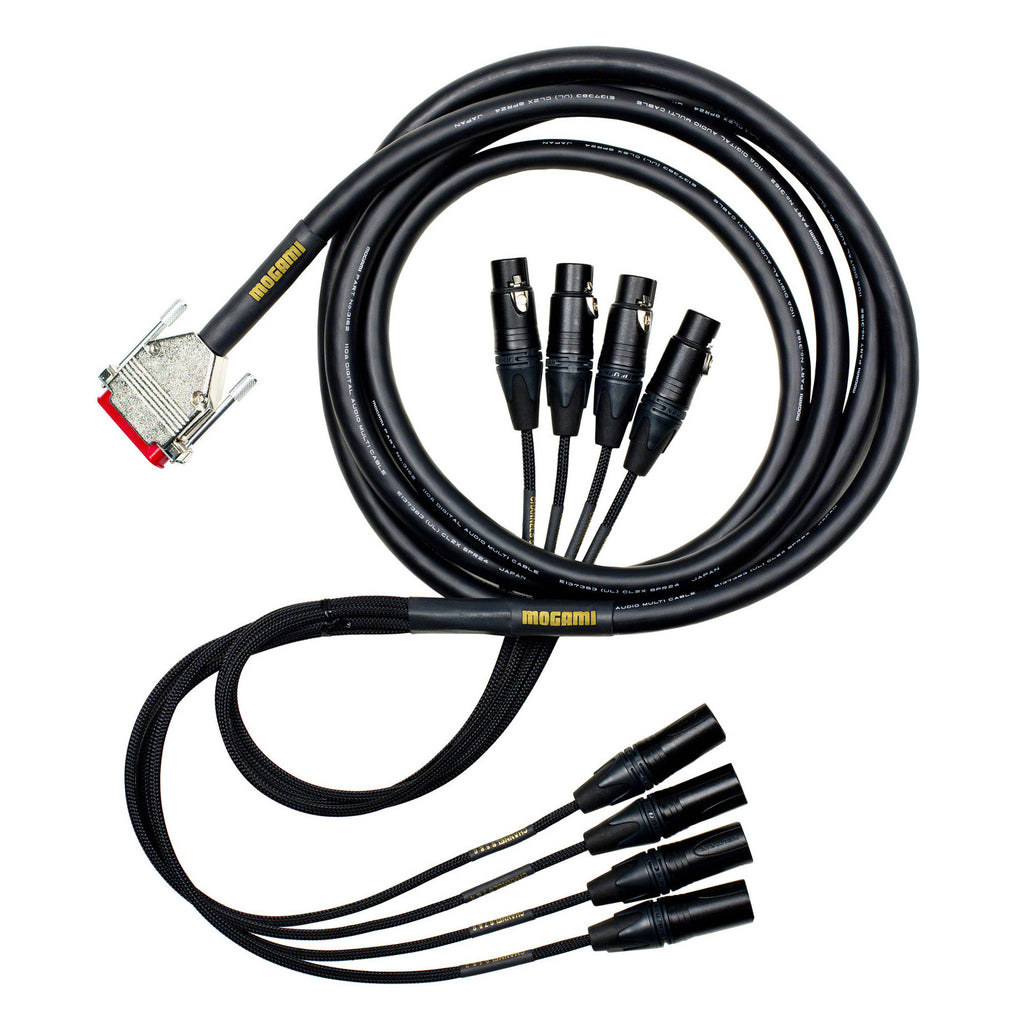 Mogami Gold AES Tascam DB25 to XLR Cable - 5' (Demo Deal)