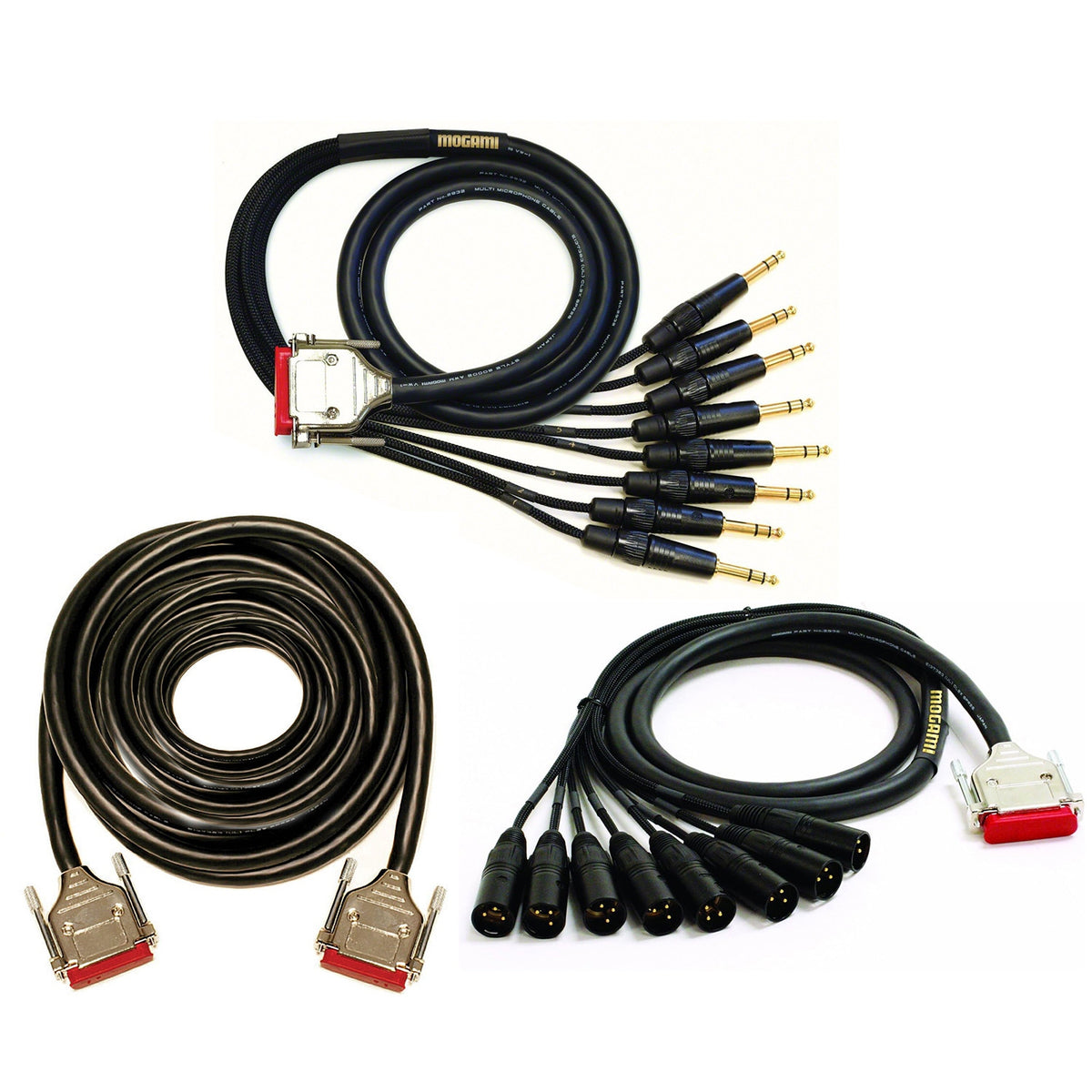 Mogami Gold Cable Kit for API 1608-II 16-Channel Console - 10'