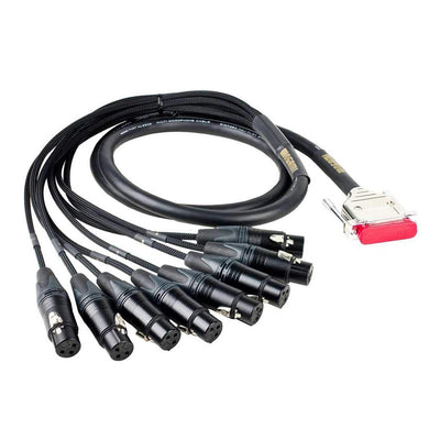 Mogami Gold DB25 to XLRF Cable - 10'