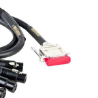 Mogami Gold DB25 to XLRF Cable - 10'
