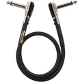 Mogami Gold Instrument PRR Pancake Right Angle Pedal Patch Cable - 18"