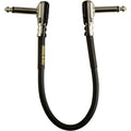Mogami Gold Instrument PRR Pancake Right Angle Pedal Patch Cable - 10"