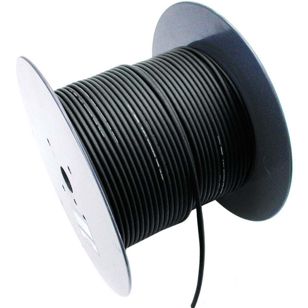 Mogami W2944 Internal/External Standard Console Wiring Cable Bulk Roll - Black, 656'