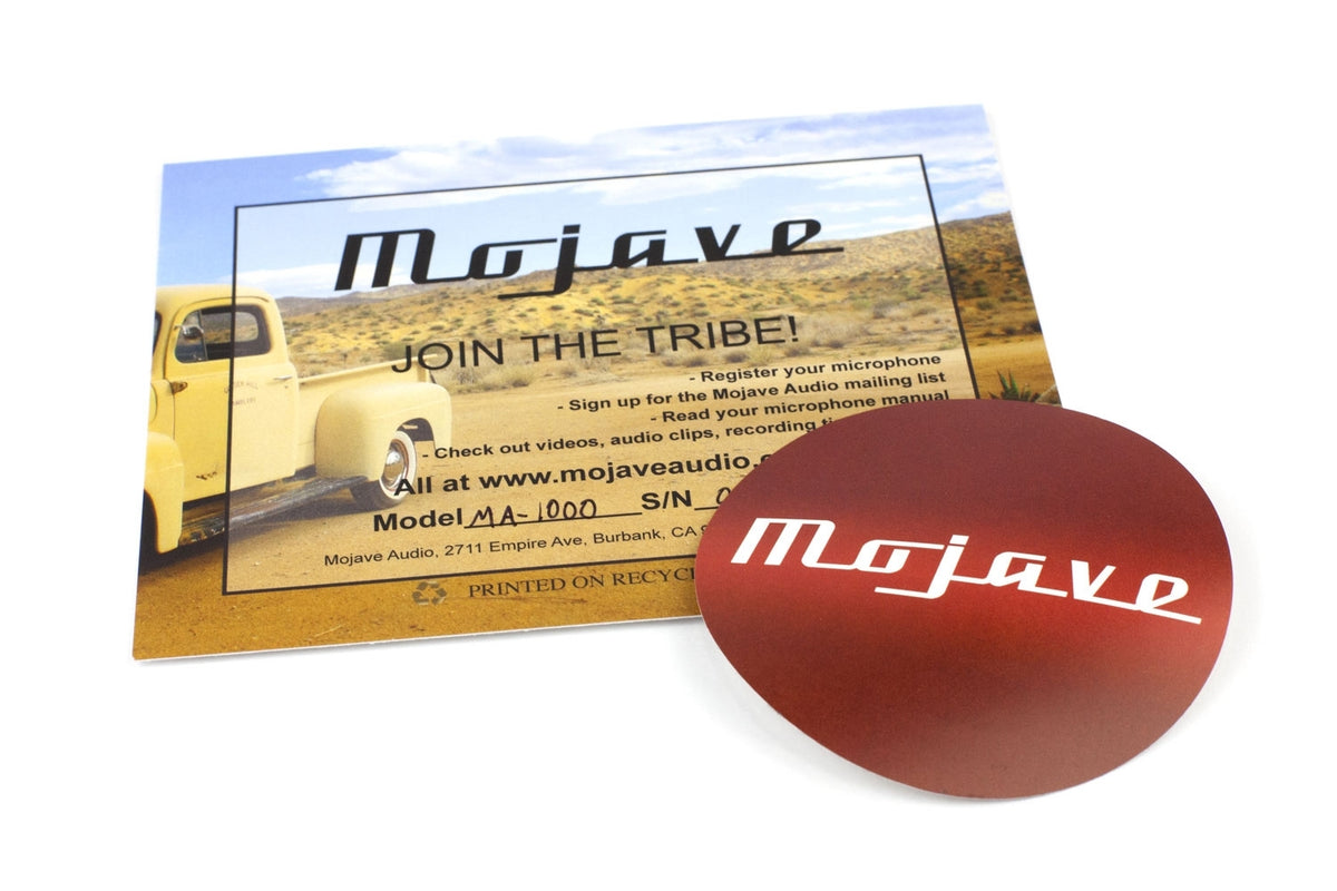 Mojave Audio MA-1000 Multi-Pattern Tube Condenser Microphone