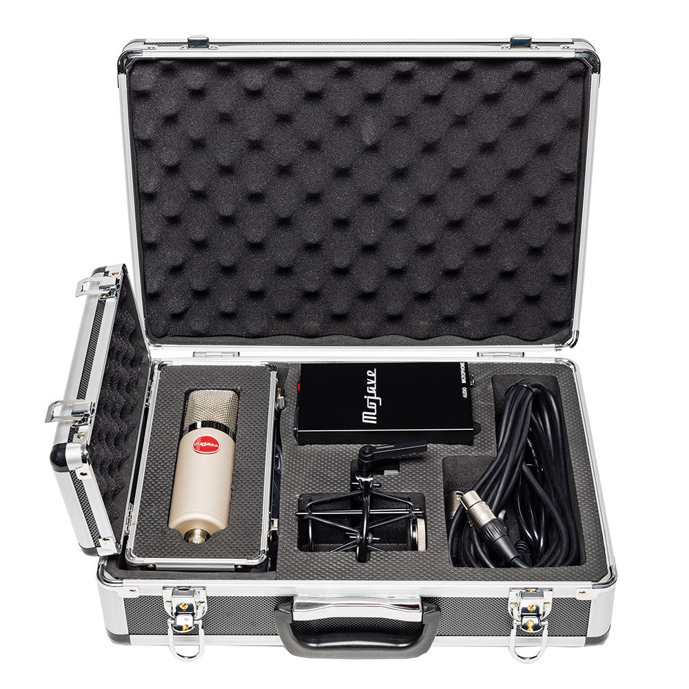 Mojave Audio MA-300 Multi-Pattern Tube Condenser Microphone - Satin Nickel