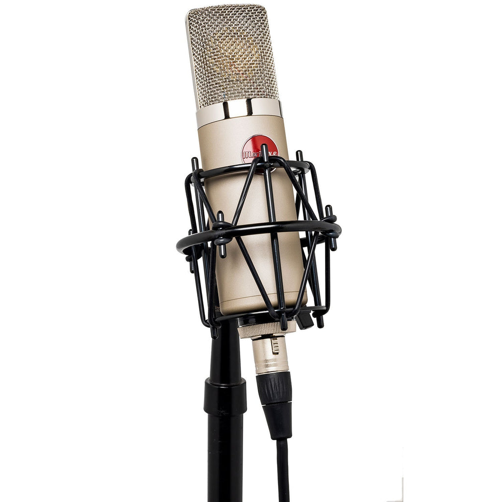 Mojave Audio MA-300 Multi-Pattern Tube Condenser Microphone - Satin Nickel