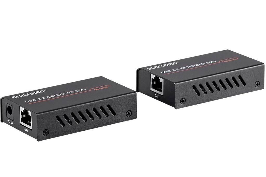 Monoprice Blackbird USB 2.0 2-Port Extender Over Cat5e/6 up to 164'