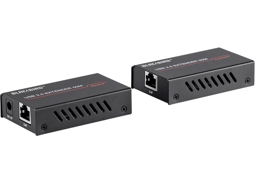 Monoprice Blackbird USB 2.0 2-Port Extender Over Cat5e/6 up to 164'