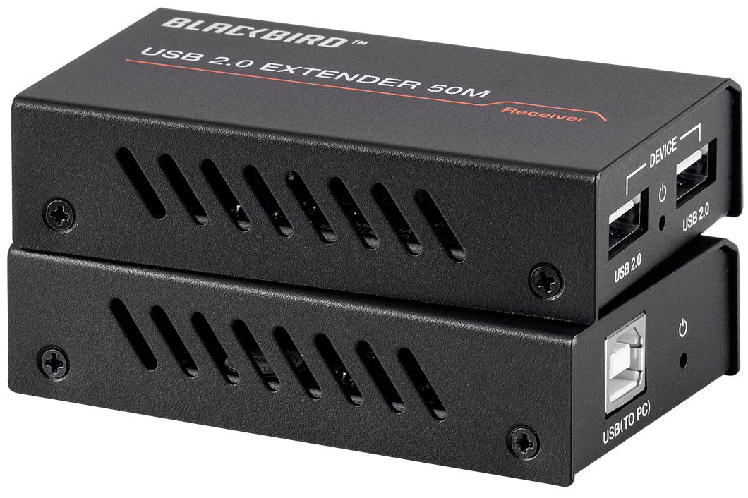 Monoprice Blackbird USB 2.0 2-Port Extender Over Cat5e/6 up to 164'