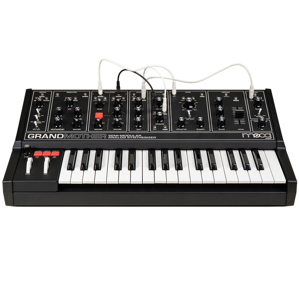 Moog Grandmother Dark Semi-Modular Analog Synthesizer and Step Sequencer