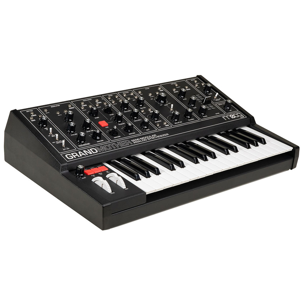 Moog Grandmother Dark Semi-Modular Analog Synthesizer and Step Sequencer