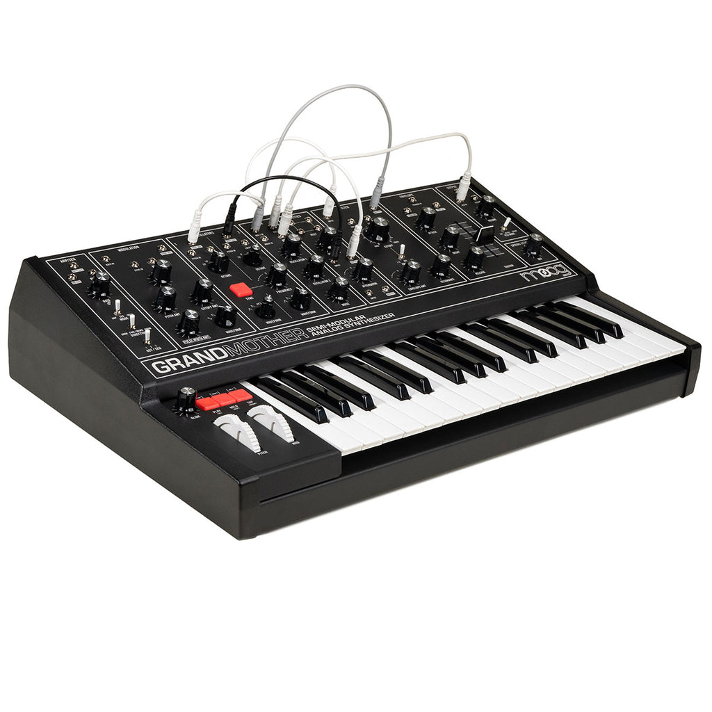 Moog Grandmother Dark Semi-Modular Analog Synthesizer and Step Sequencer