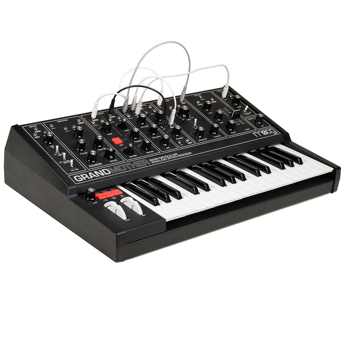 Moog Grandmother Dark Semi-Modular Analog Synthesizer and Step Sequencer