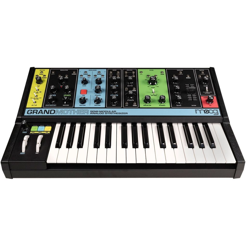 Moog Grandmother Semi-Modular Analog Synthesizer and Step Sequencer