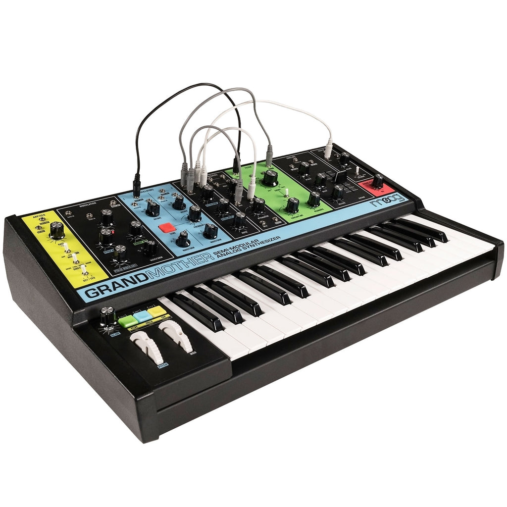 Moog Grandmother Semi-Modular Analog Synthesizer and Step Sequencer