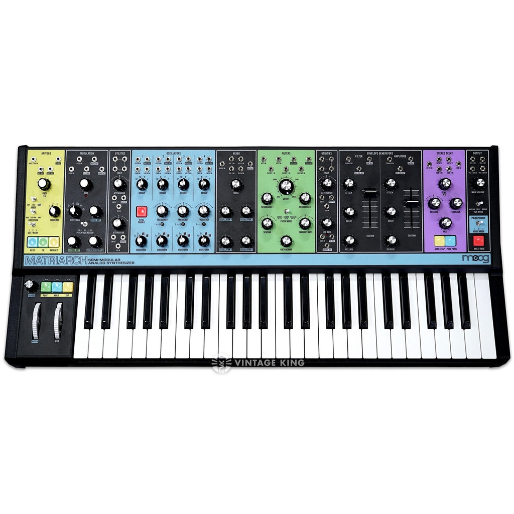 Moog Matriarch Semi-Modular Analog Synthesizer and Step Sequencer