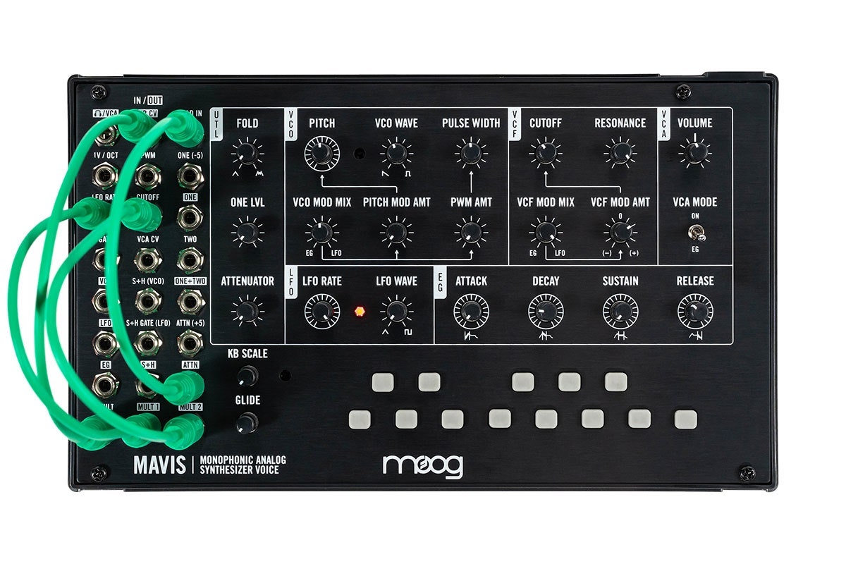 Moog Mavis Monophonic Semi-Modular Analog Synthesizer