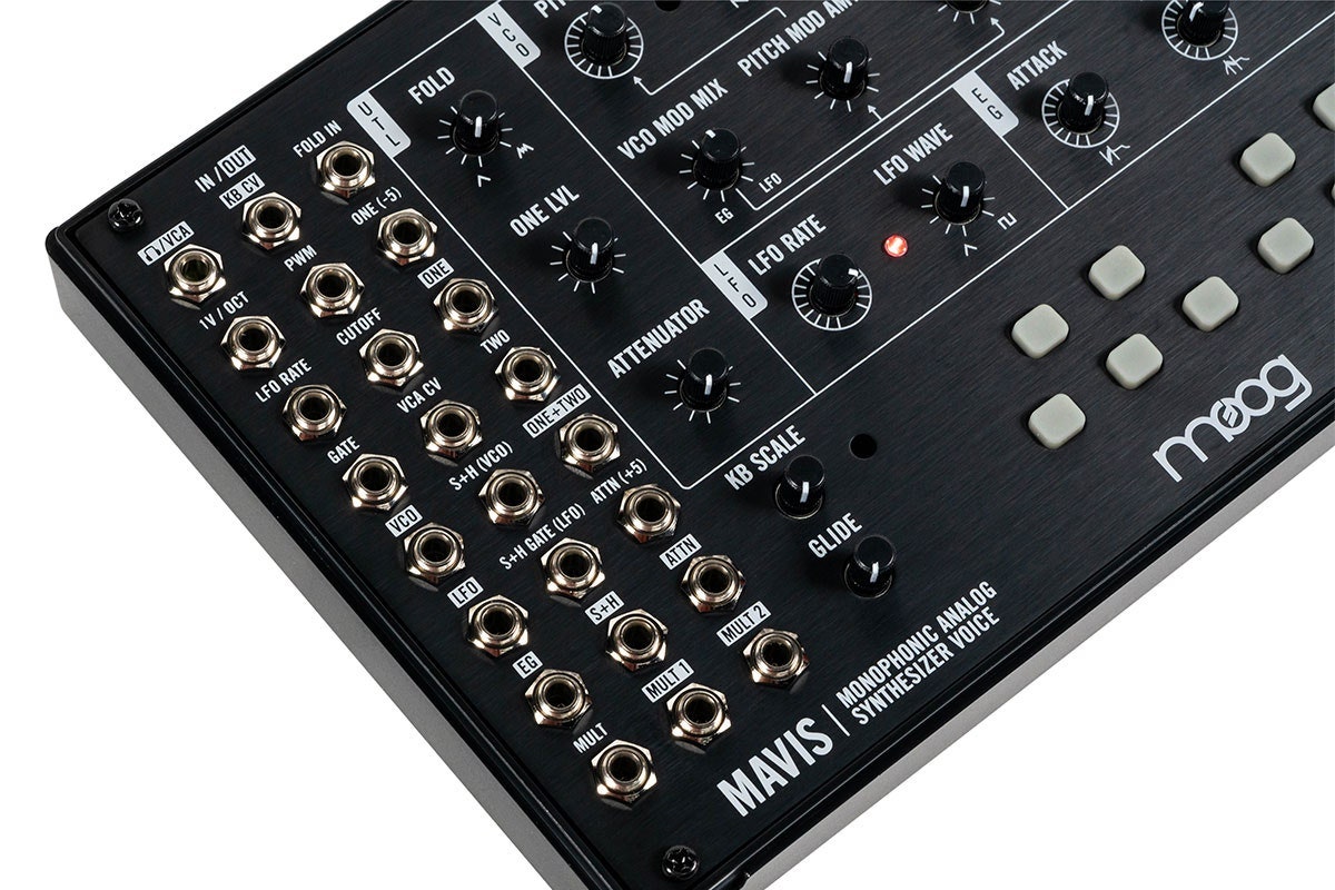 Moog Mavis Monophonic Semi-Modular Analog Synthesizer