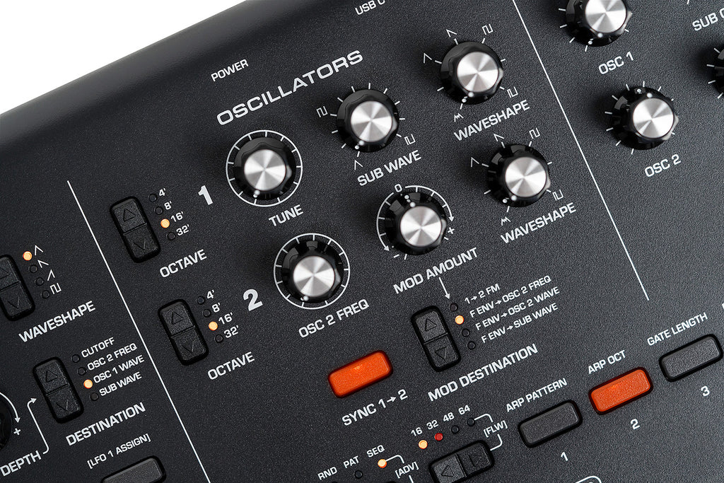 Moog Music Messenger Monophonic Analog Keyboard Synthesizer