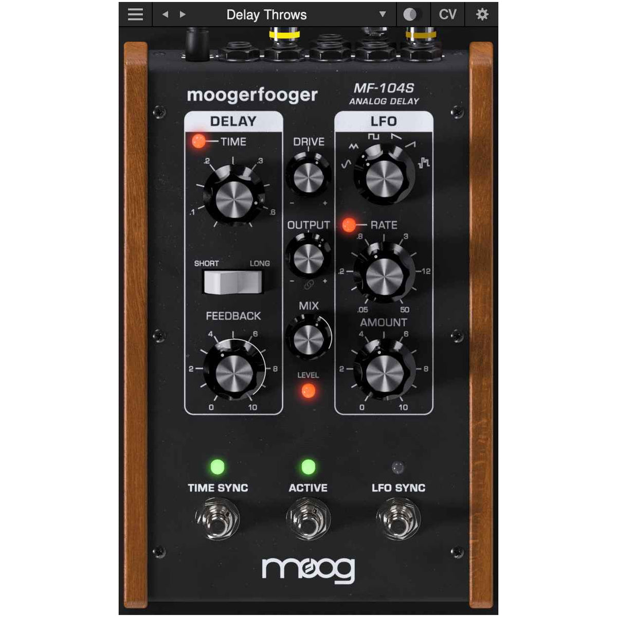 Moog MoogerFooger Effects MF-104S Analog Delay Plug-In - Electronic Delivery