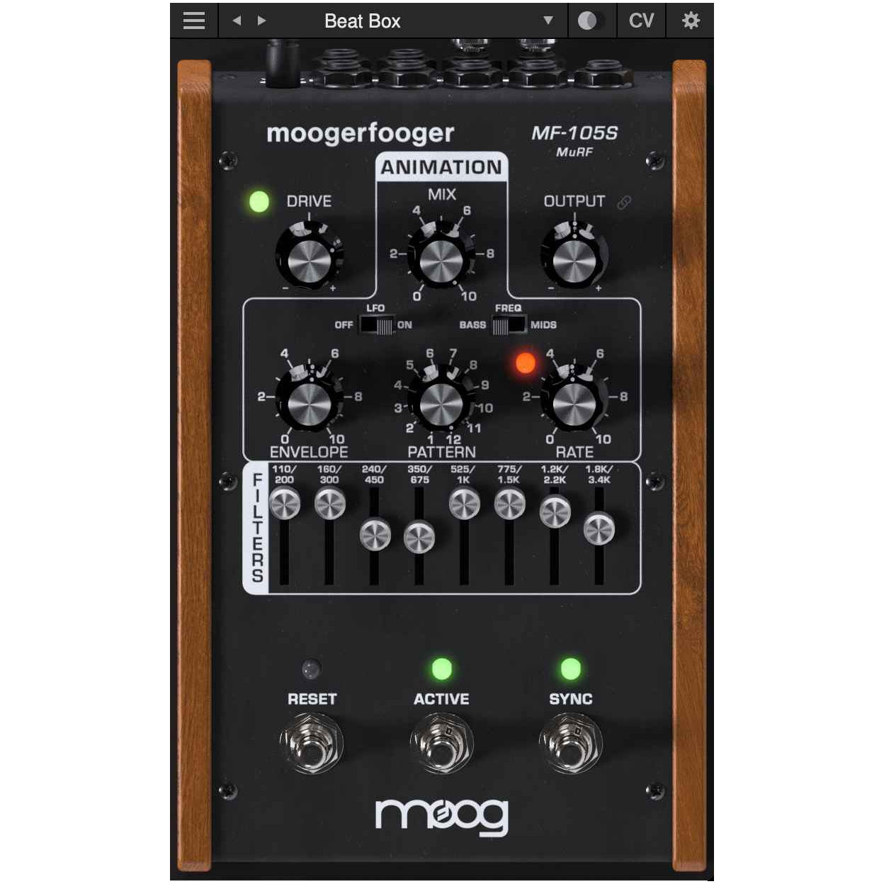 Moog MoogerFooger Effects MF-105S MuRF Plug-In - Electronic