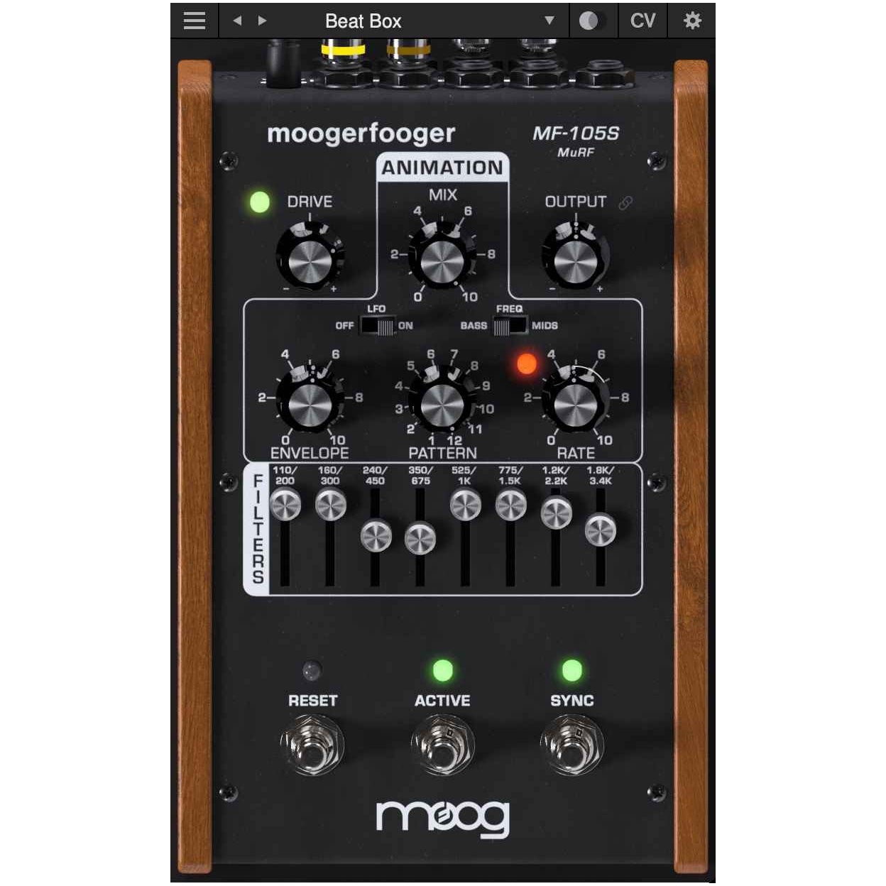 Moog MoogerFooger Effects MF-105S MuRF Plug-In - Electronic