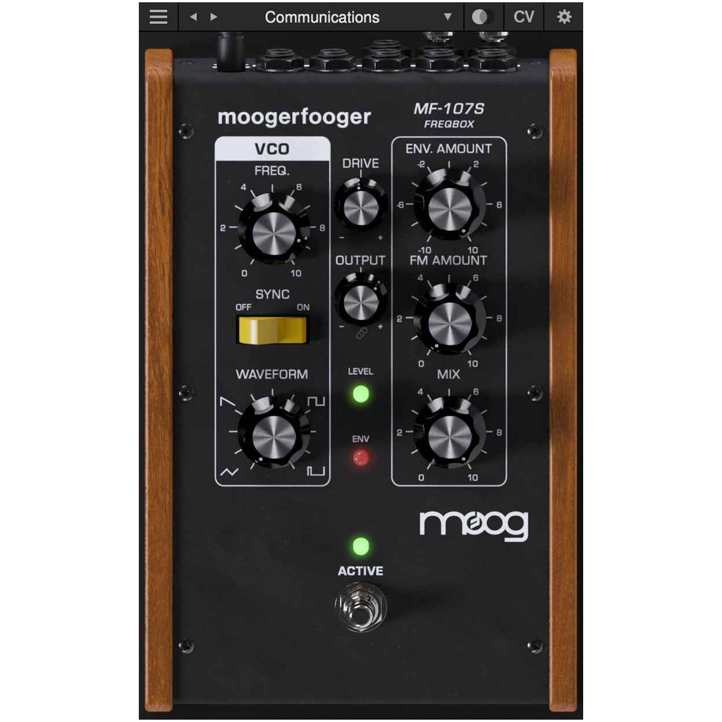 Moog MoogerFooger Effects MF-107s Freqbox Plug-In - Electronic Delivery
