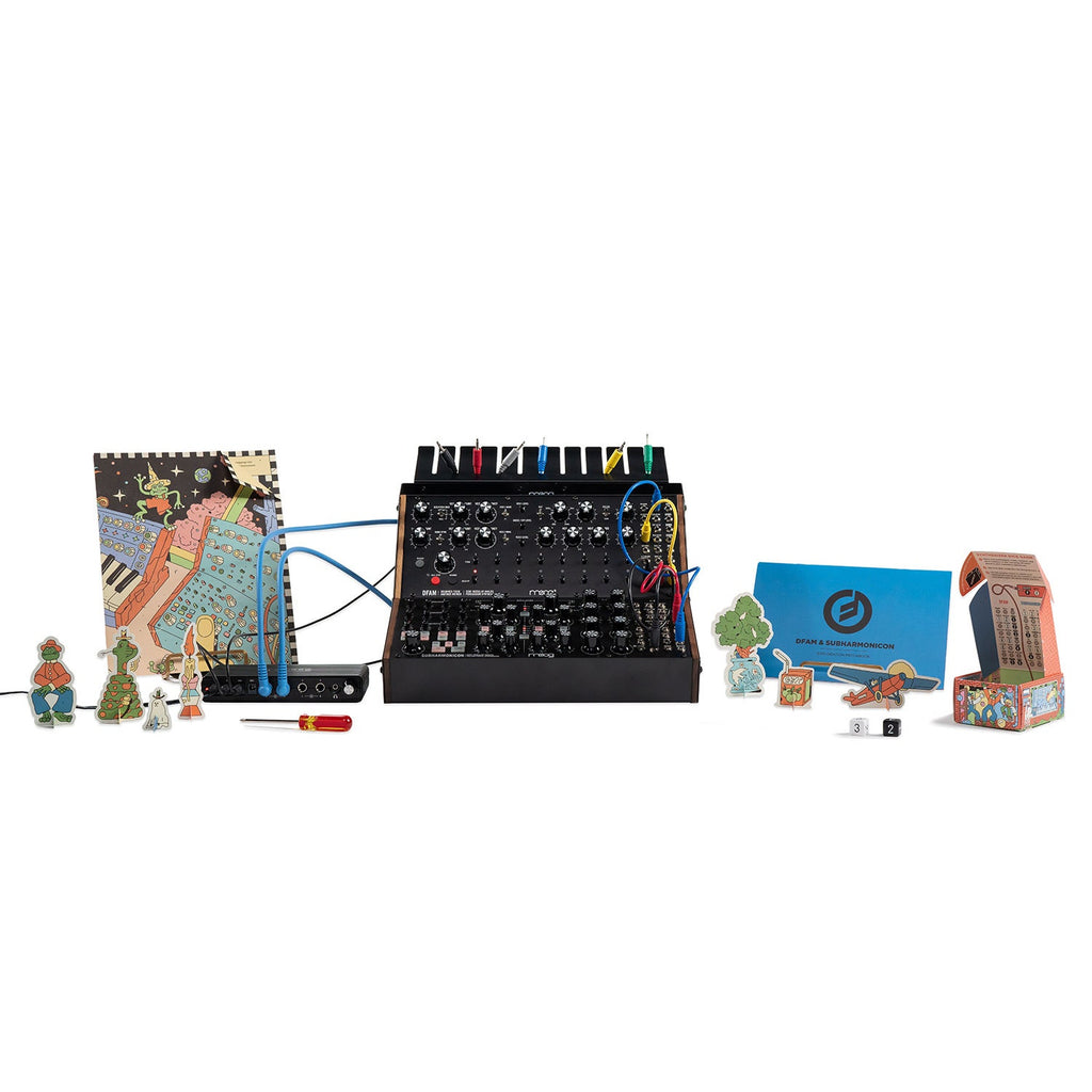 Moog Sound Studio DFAM and Subharmonicon Semi-Modular Synth Bundle
