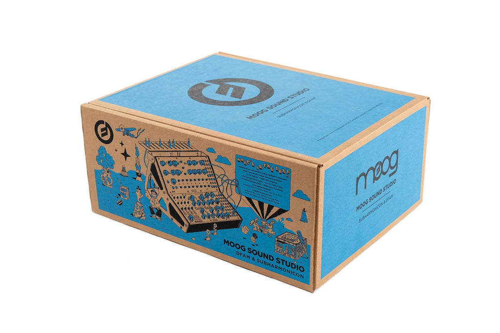 Moog Sound Studio DFAM and Subharmonicon Semi-Modular Synth Bundle