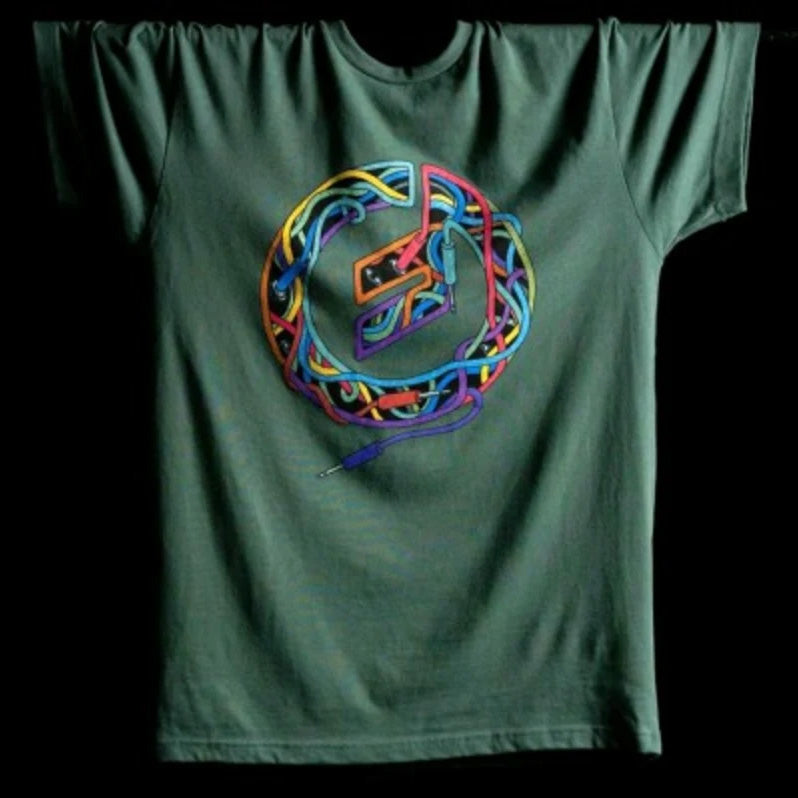 Moog Tangled Icon T-Shirt - Royal Pine, XXL