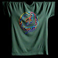 Moog Tangled Icon T-Shirt - Royal Pine, XL