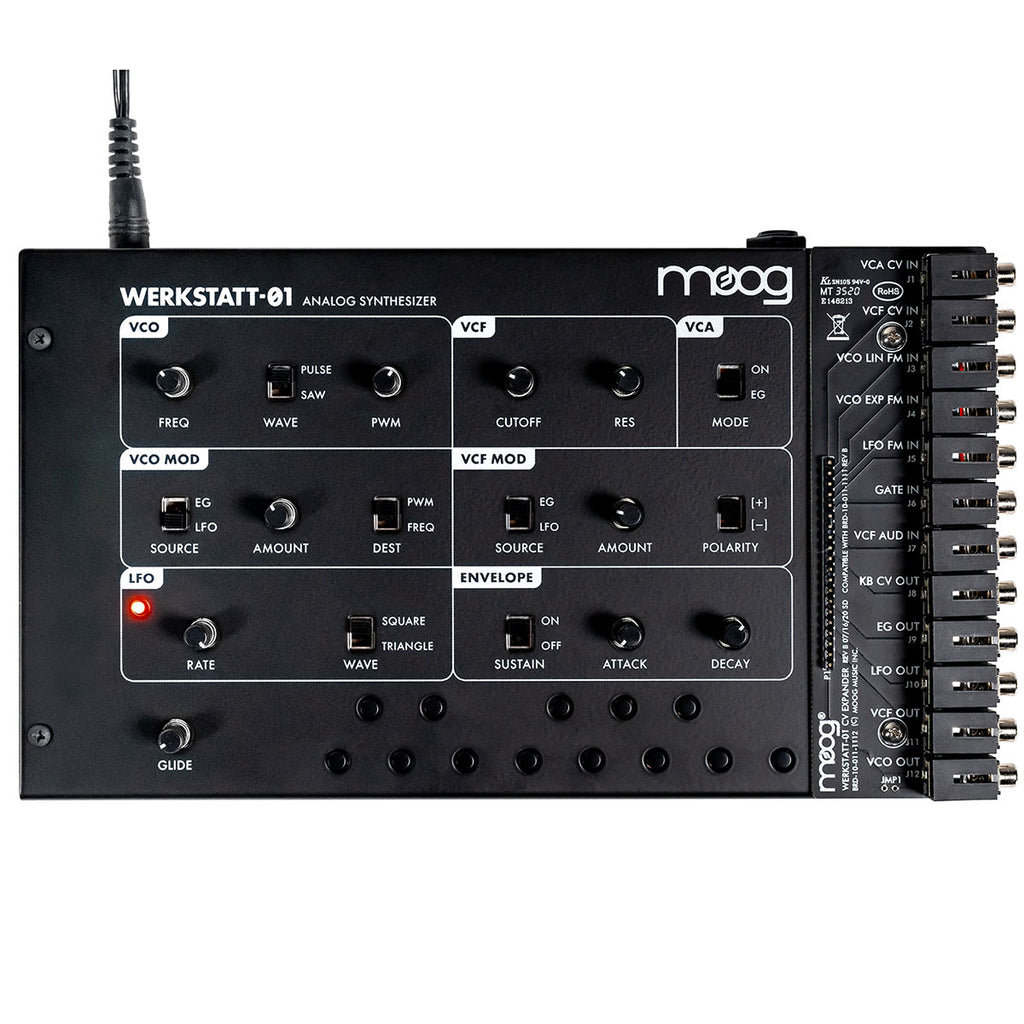 Moog Werkstatt-01 Analog Synthesizer Kit with CV Expander