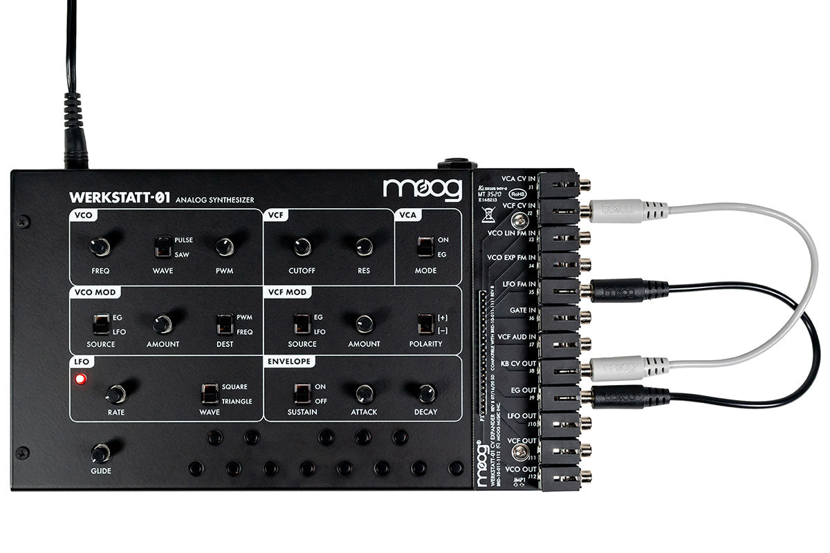 Moog Werkstatt-01 Analog Synthesizer Kit with CV Expander