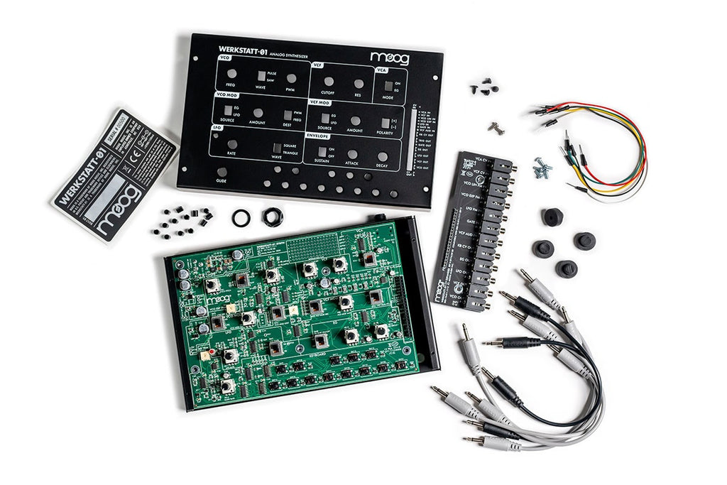 Moog Werkstatt-01 Analog Synthesizer Kit with CV Expander