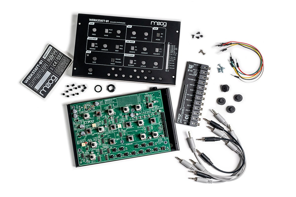 Moog Werkstatt-01 Analog Synthesizer Kit with CV Expander