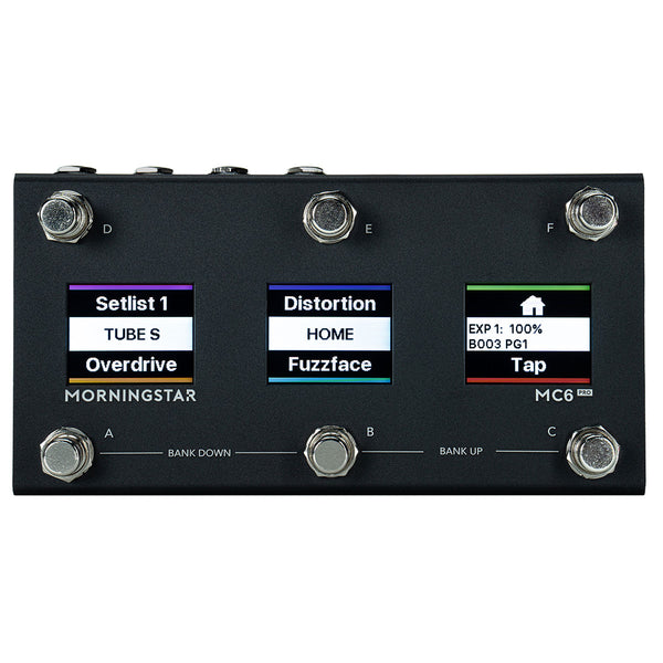 ギター Morningstar MC6 PRO Morningstar Engineering MC6 Pro MIDI Controller – Vintage King
