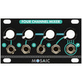Mosaic Four Channel Mixer 1U Eurorack Module - Black