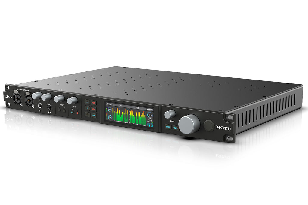 MOTU 10pre 26x28 Thunderbolt 4/USB 4 Audio Interface