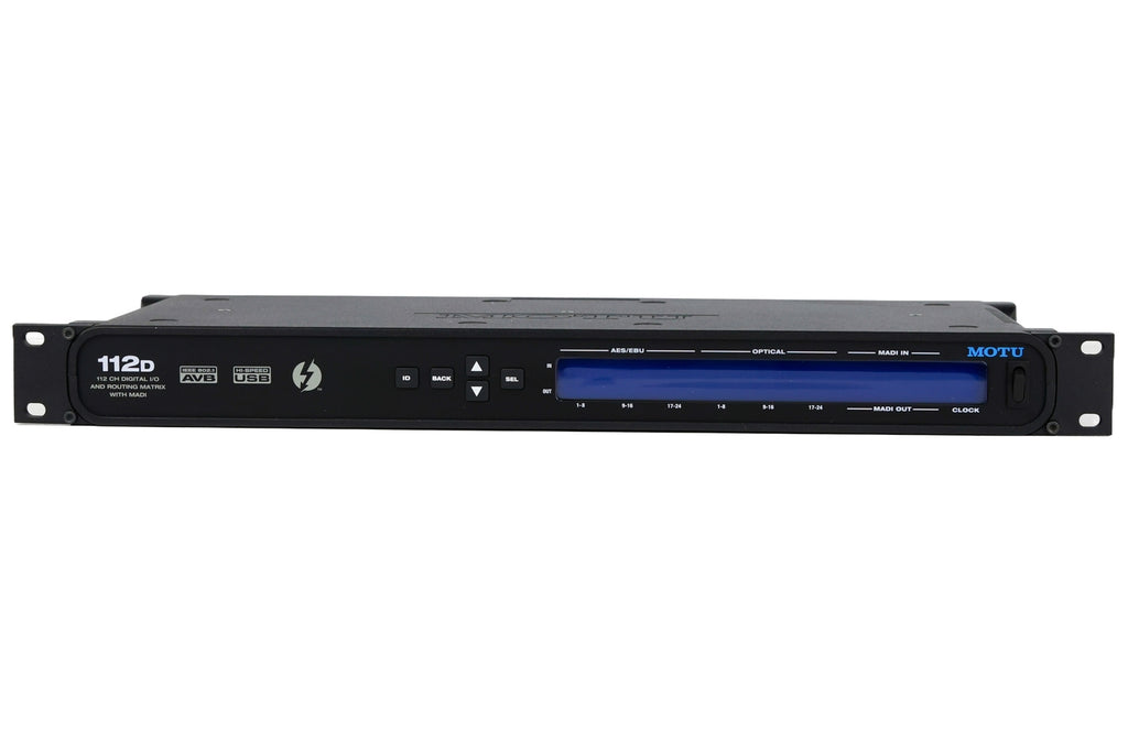 MOTU 112D Thunderbolt/USB Audio Interface with AVB Networking #1F2FFFE001D7C (Used)