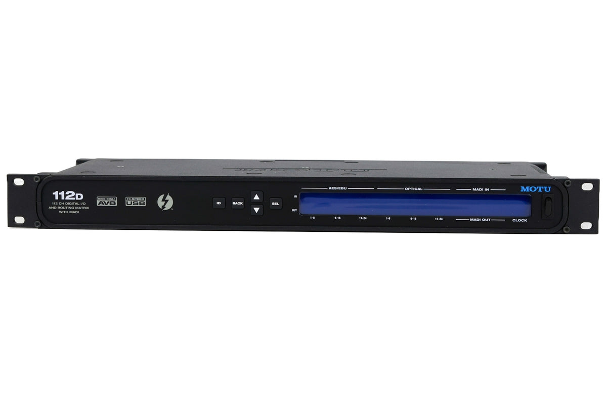 MOTU 112D Thunderbolt/USB Audio Interface with AVB Networking #1F2FFFE001D7C (Used)
