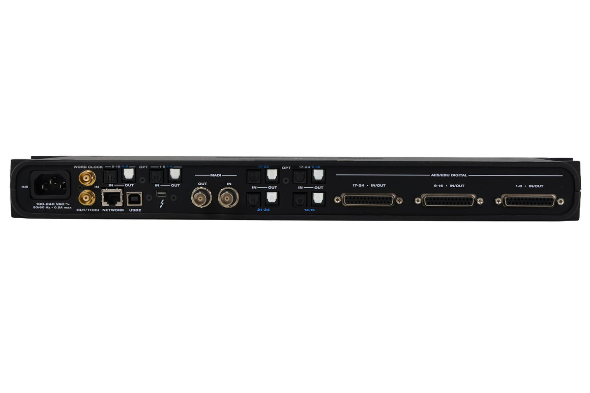 MOTU 112D Thunderbolt/USB Audio Interface with AVB Networking #1F2FFFE001D7C (Used)