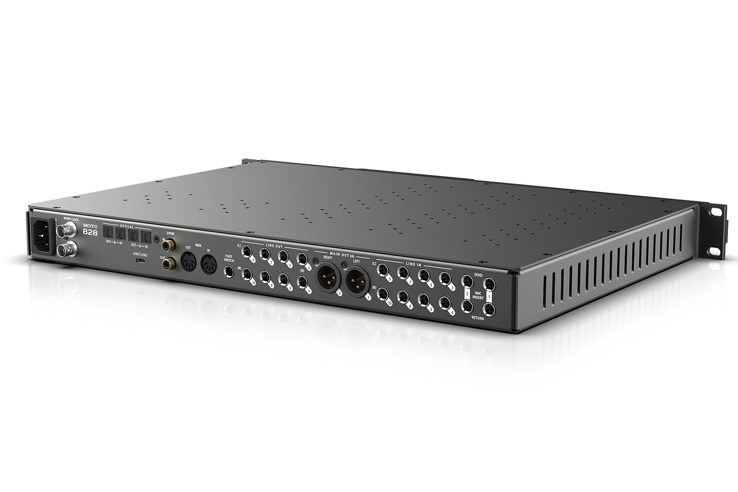 MOTU 828 28x32 USB 3.0 Audio Interface – Vintage King