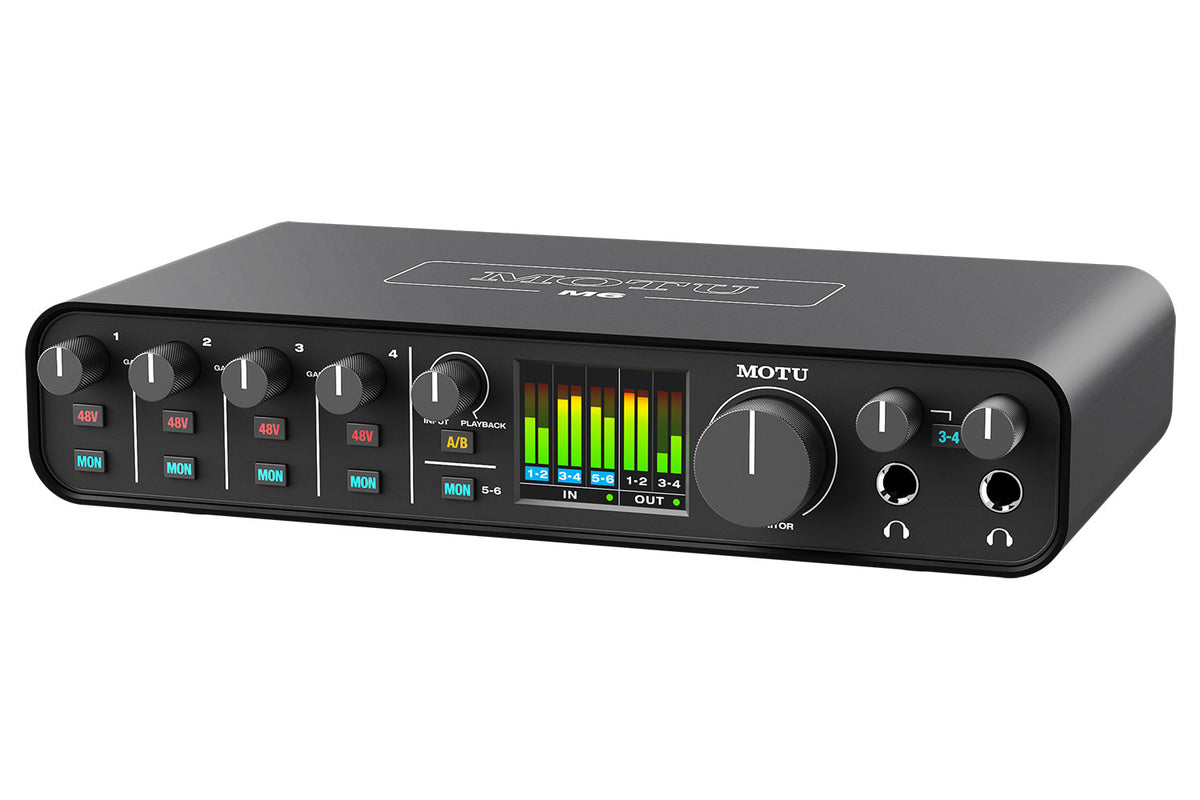 MOTU M6 6-in/4-out USB-C Interface
