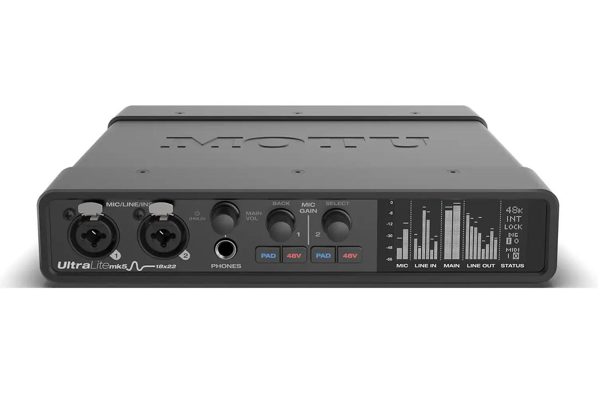 MOTU UltraLite-mk5 18x22 USB Audio Interface with DSP