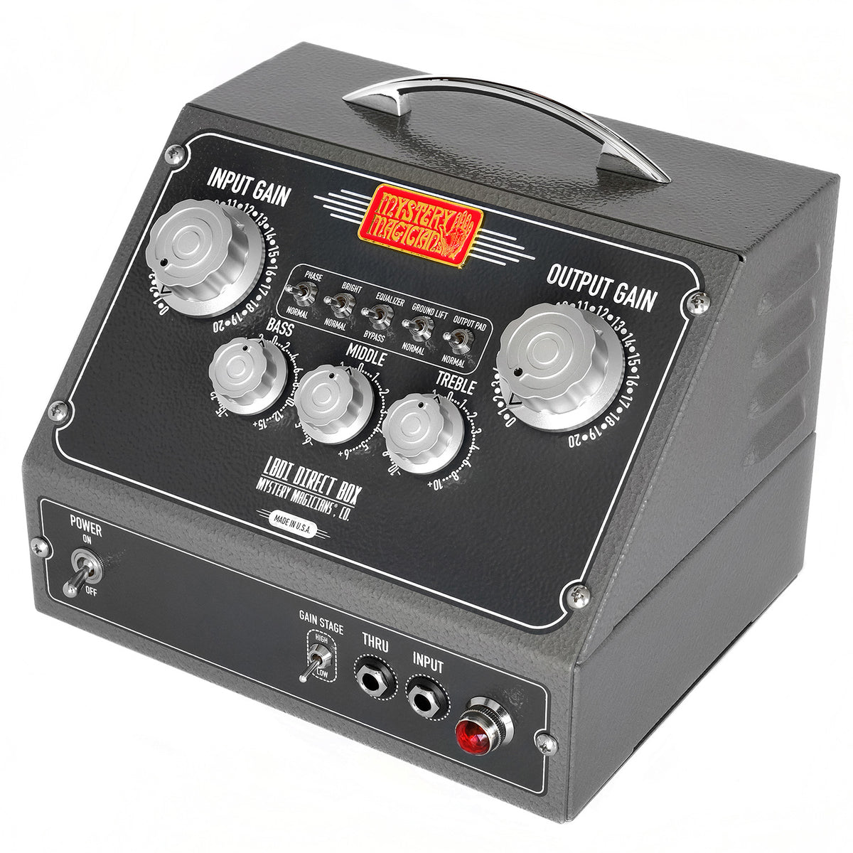 Mystery Magicians LBDI Tube Instrument Preamp and Re-Amper Direct Box