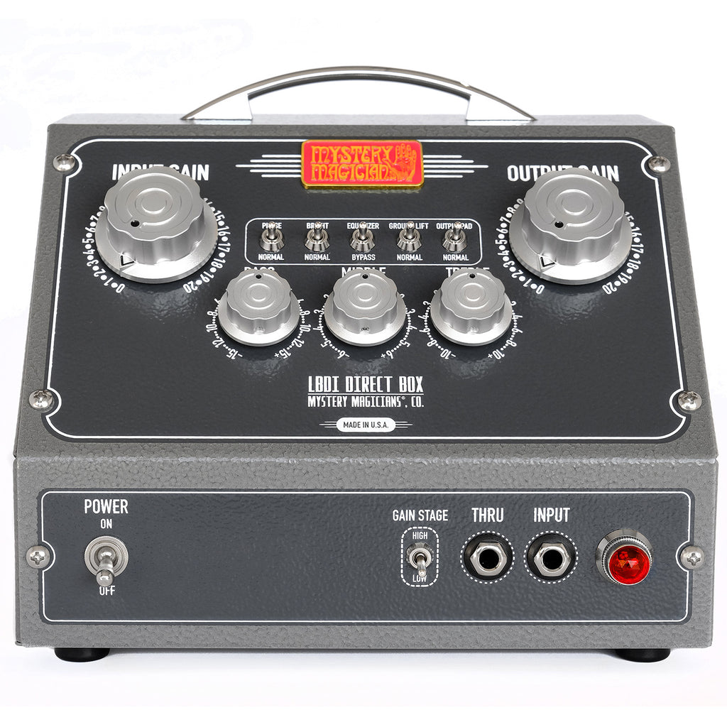 Mystery Magicians LBDI Tube Instrument Preamp and Re-Amper Direct Box