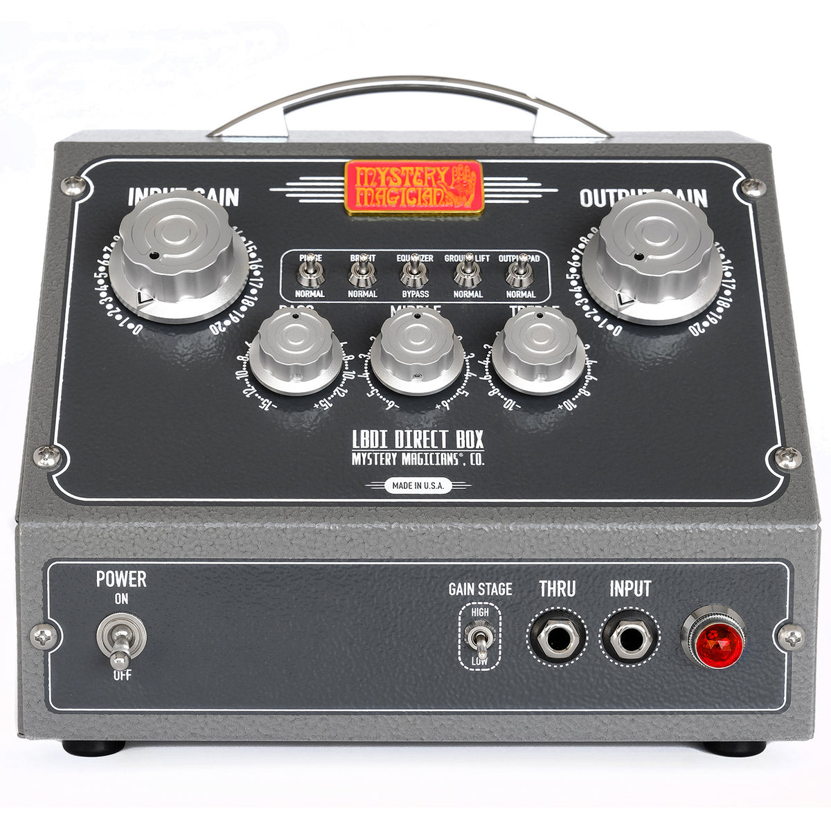 Mystery Magicians LBDI Tube Instrument Preamp and Re-Amper Direct Box