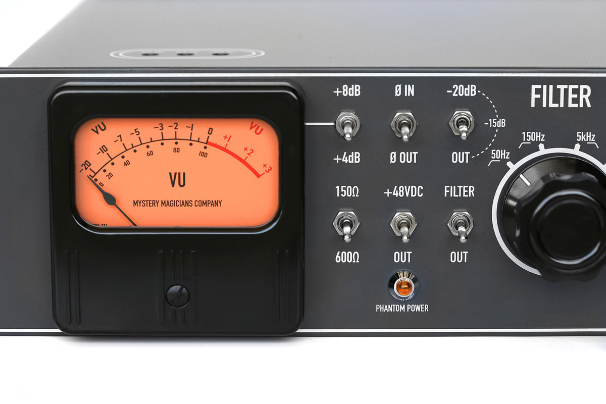 Mystery Magicians M808A Single-Channel Tube Microphone Preamp