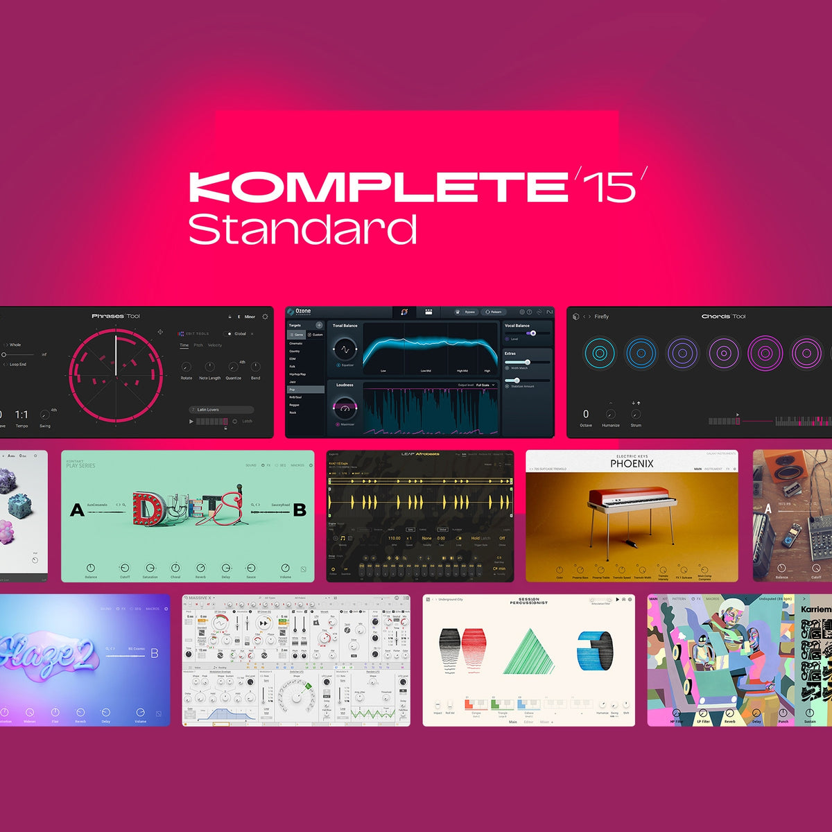 Native Instruments Komplete 15 Standard Update - Electronic Delivery